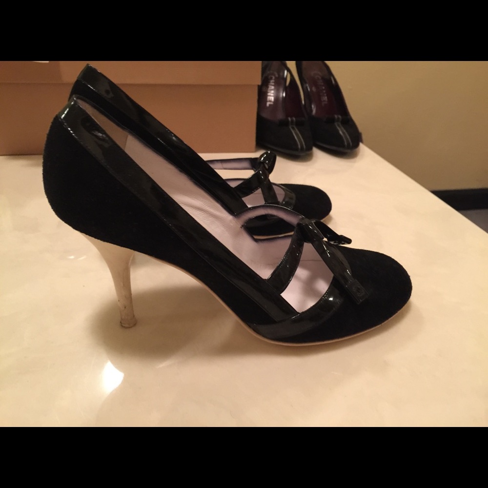 Chanel black pump 37,5
